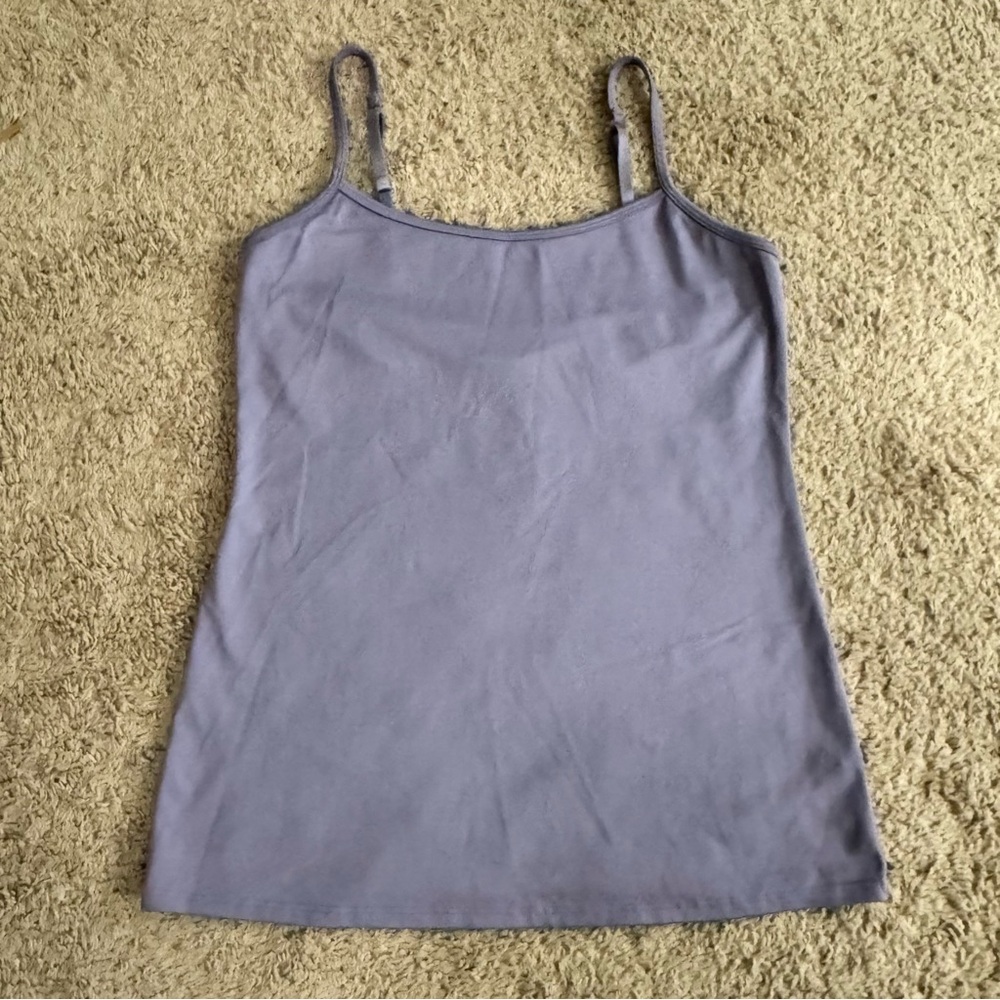 New York & Company Light Purple Camisole Tank Top